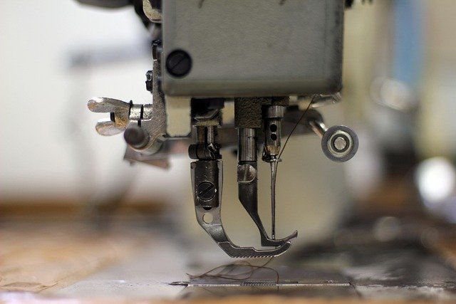 Home Industrial sewing machine in Sheeny International Sialkot apparel manufacturing facility