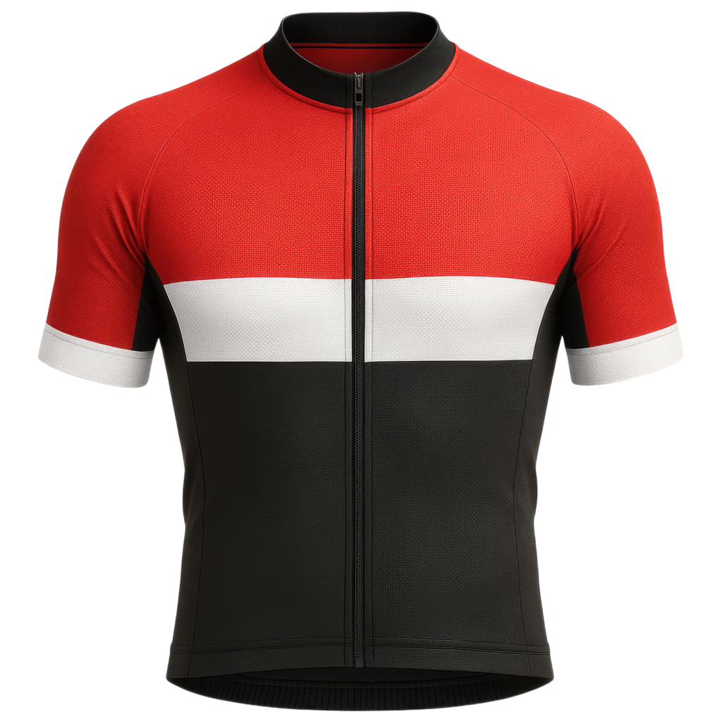 custom red and black cycling jersey t shirt for wholesale bike athletic wear